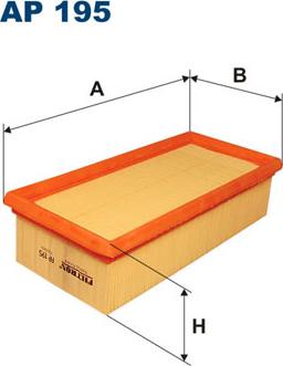 Filtron AP195 - Filtru aer www.parts5.com