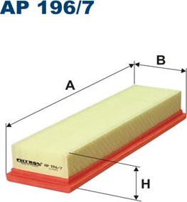 Filtron AP196/7 - Воздушный фильтр www.parts5.com