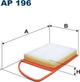 Filtron AP196 - Filtro de aire www.parts5.com