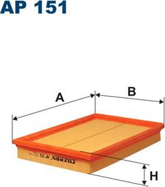 Filtron AP151 - Air Filter www.parts5.com