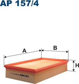 Filtron AP157/4 - Filter za vazduh www.parts5.com