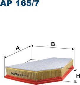 Filtron AP165/7 - Ilmansuodatin www.parts5.com