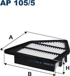 Filtron AP105/5 - Légszűrő www.parts5.com