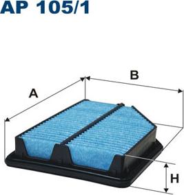 Filtron AP105/1 - Φίλτρο αέρα www.parts5.com