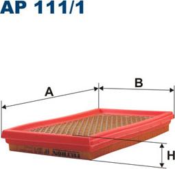 Filtron AP111/1 - Въздушен филтър www.parts5.com