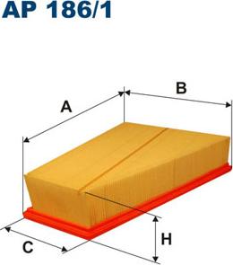 Filtron AP186/1 - Воздушный фильтр www.parts5.com