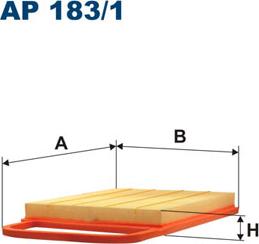 Filtron AP183/1 - Air Filter www.parts5.com