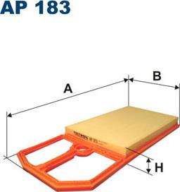 Filtron AP183 - Zracni filter www.parts5.com