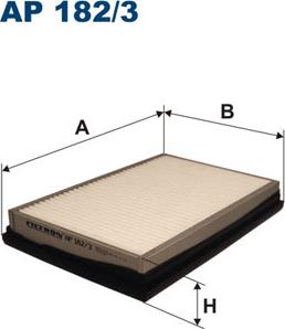 Filtron AP182/3 - Air Filter www.parts5.com