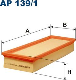 Filtron AP139/1 - Air Filter www.parts5.com