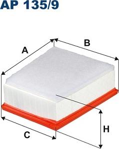 Filtron AP135/9 - Filter za vazduh www.parts5.com