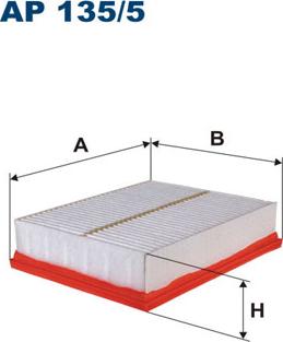 Filtron AP135/5 - Filtar za zrak www.parts5.com