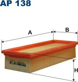 Filtron AP138 - Filtro de aire parts5.com