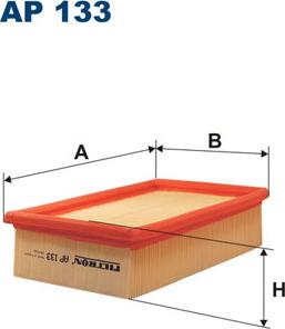 Filtron AP133 - Zracni filter www.parts5.com