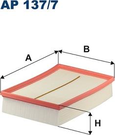 Filtron AP 137/7 - Filtar za zrak www.parts5.com