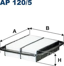 Filtron AP120/5 - Zracni filter parts5.com