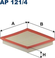 Filtron AP 121/4 - Filtru aer www.parts5.com