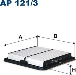 Filtron AP121/3 - Zracni filter www.parts5.com