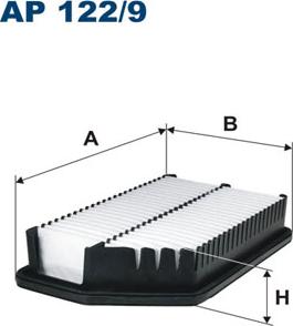 Filtron AP122/9 - Õhufilter parts5.com