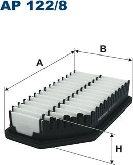 Filtron AP122/8 - Filtru aer www.parts5.com