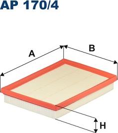 Filtron AP 170/4 - Air Filter www.parts5.com