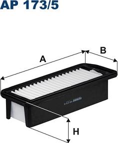 Filtron AP 173/5 - Air Filter www.parts5.com