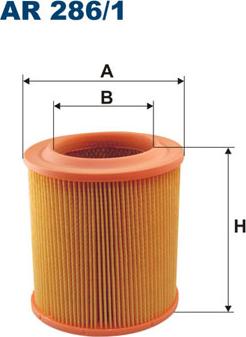 Filtron AR286/1 - Air Filter www.parts5.com