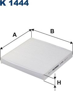 Filtron K 1444 - Filter, interior air www.parts5.com