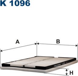 Filtron K1096 - Фильтр воздуха в салоне www.parts5.com