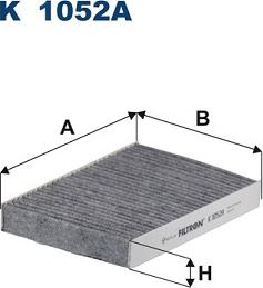 Filtron K 1052A - Filter, interior air www.parts5.com