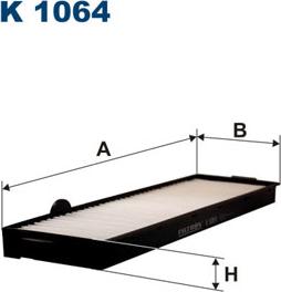 Filtron K1064 - Filtru, aer habitaclu www.parts5.com