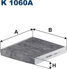 Filtron K 1060A - Filter, interior air parts5.com