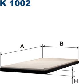 Filtron K1002 - Filtro, aire habitáculo www.parts5.com