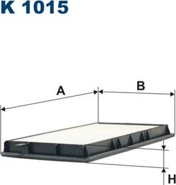 Filtron K1015 - Фильтр воздуха в салоне www.parts5.com