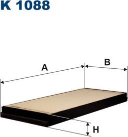 Filtron K1088 - Filtro, aire habitáculo www.parts5.com