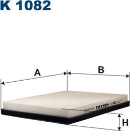 Filtron K1082 - Filter, interior air www.parts5.com