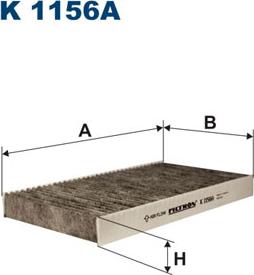 Filtron K1156A - Filter,salongiõhk www.parts5.com