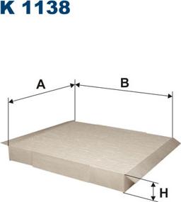 Filtron K1138 - Filtru, aer habitaclu www.parts5.com