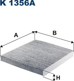 Filtron K 1356A - Filtro, aire habitáculo www.parts5.com