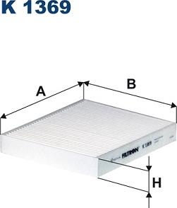 Filtron K1369 - Filtro, aire habitáculo www.parts5.com