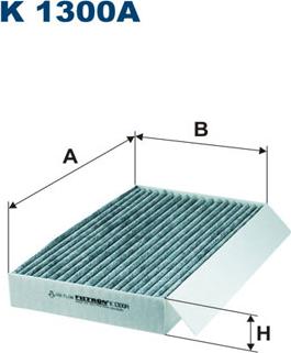 Filtron K1300A - Φίλτρο, αέρας εσωτερικού χώρου www.parts5.com