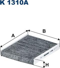 Filtron K1310A - Filter vnútorného priestoru www.parts5.com