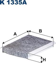 Filtron K1335A - Филтър купе (поленов филтър) www.parts5.com