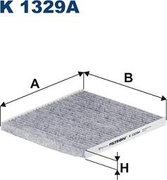 Filtron K 1329A - Фильтр воздуха в салоне www.parts5.com