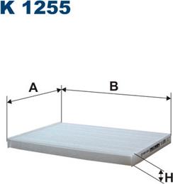 Filtron K1255 - Filter, interior air parts5.com