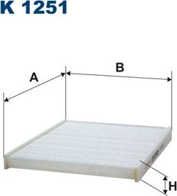 Filtron K1251 - Suodatin, sisäilma www.parts5.com