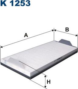 Filtron K1253 - Filtru, aer habitaclu www.parts5.com