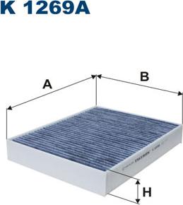 Filtron K1269A - Filter, interior air www.parts5.com