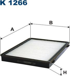 Filtron K1266 - Filtru, aer habitaclu www.parts5.com