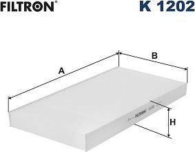 Filtron K1202 - Филтър купе (поленов филтър) www.parts5.com